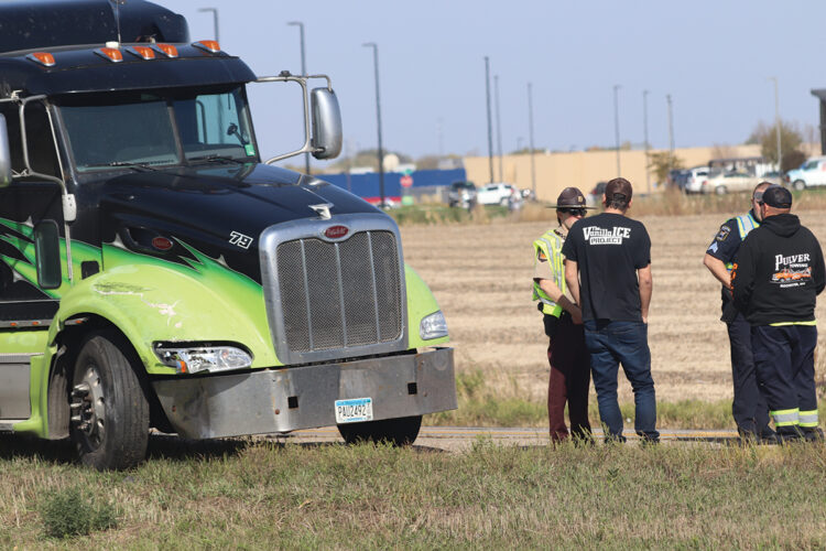 One injured in car/semi crash on Hwy. 59 in Marshall News, Sports